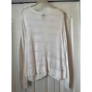 SWEATY BETTY Lighweight Open Back Viscose Sweater NWOT